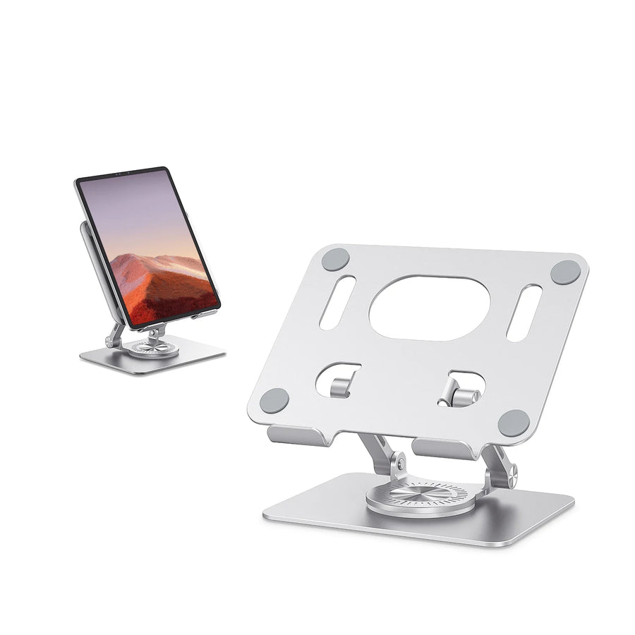 Adjustable 360° Aluminium Tablet Stand Holder
